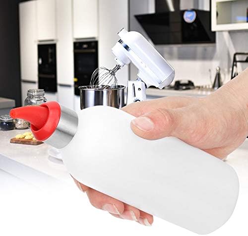 Zerodis Squeeze Bottle Red Leak-Proof Refillable Condiment Container for Kitchen Use