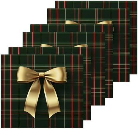 Xigua Golden Ribbon Bow Washcloths Set of 2 1