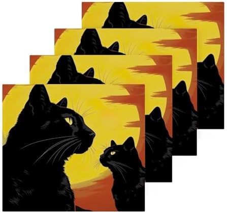 Two-Pack Soft and Absorbent Cat Washcloths for Babies and Beyond