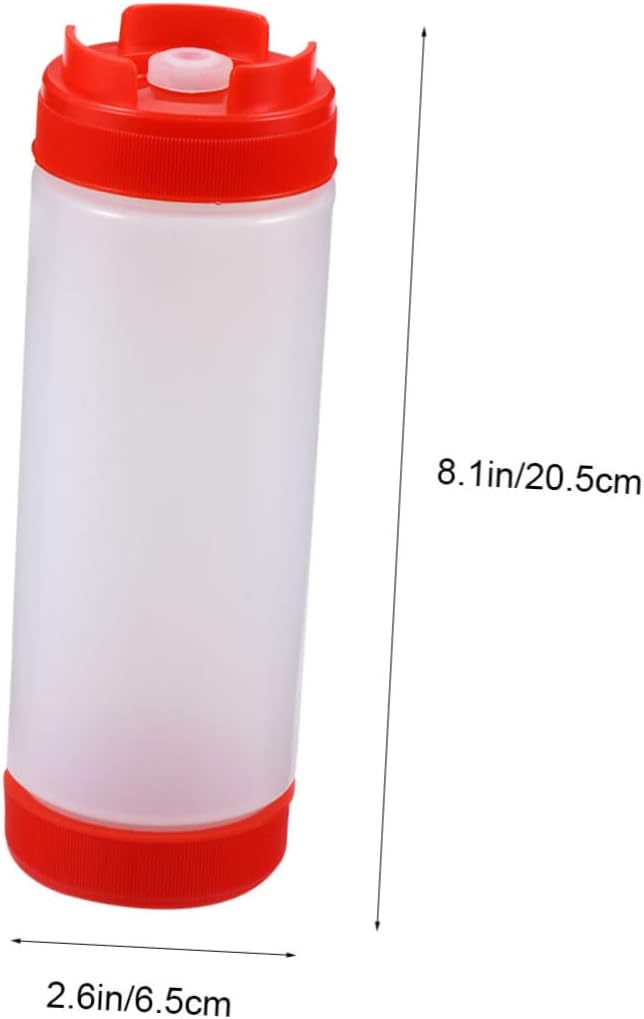 Alipis Double Headed Squeeze Condiment Bottles