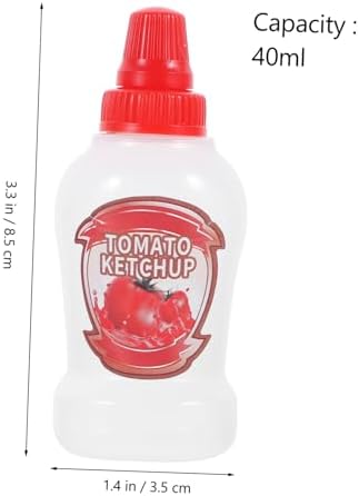 Zerodeko Mini Refillable Squeeze Bottles Cook Kitchen Visually
