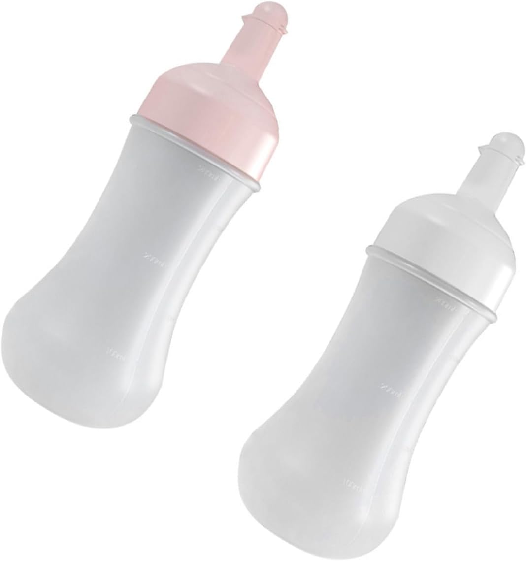 Garneck 2Pcs 350ml Squeeze Bottles for Ketchup Jam and Sauce 1
