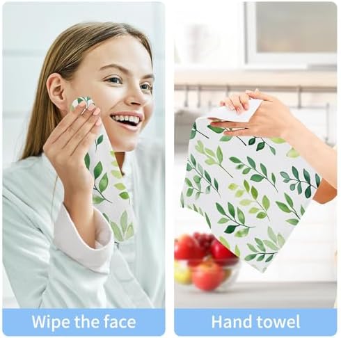 Xiuga Fast-Drying Washcloths - Multipurpose Towels for Bathroom Kitchen and Travel