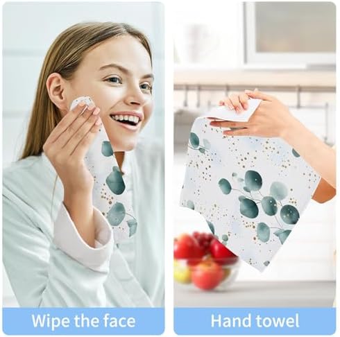 Eucalyptus Washcloth Set Fast Drying Multi-Purpose Towels