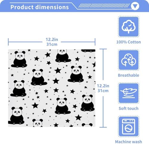 plies 100 soft eco-friendly wash cloths for babies kids