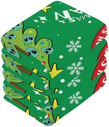 Xigua Christmas Santa Washcloth Set