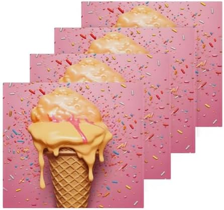 Yettasbin Ice Cream Washcloth 2-Pack