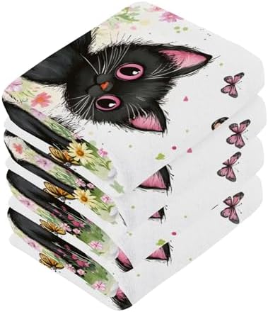 Cute Cat Washcloths Set by Xigua