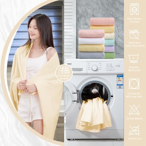 Luxury 4-Piece 100 Cotton Bath Towel Set
