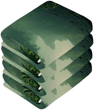 YETTASBIN Nature Scenery Washcloths 2 Pack