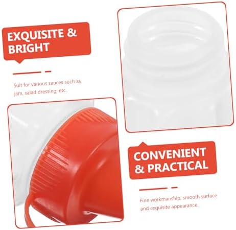 BRIGHTFUFU Ketchup Squeeze Bottles Set