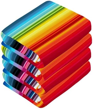 Mexican Stripes Soft Washcloth 2-Pack