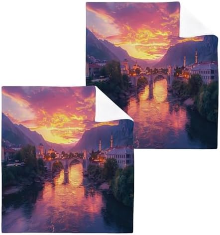 Beautiful Scenery Washcloth 2-Pack