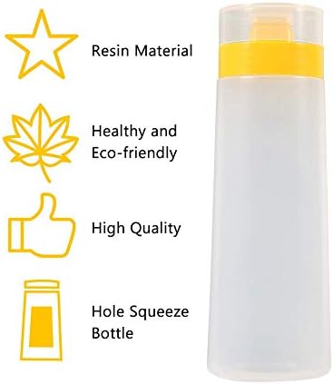 Ergonomic Mayonnaise Dispenser4-Hole Capacity