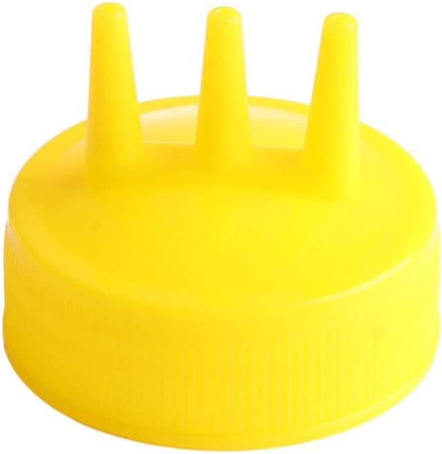 3 Holes Condiment Squeeze Bottles Durable Leak-Proof Design