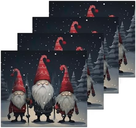 Cute Gnome Reusable Washcloth Set 2-Pack