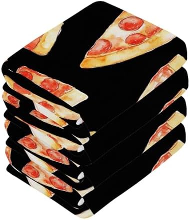 Xigua Pizza Slices Washcloth Set