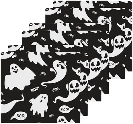 Halloween Ghost Washcloths 2-Pack