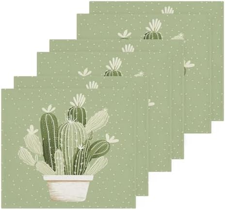 Cactus Washcloth 2-Pack SoftReusable Cotton Face Towels