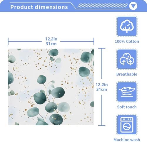 Eucalyptus Washcloth Set Fast Drying Multi-Purpose Towels