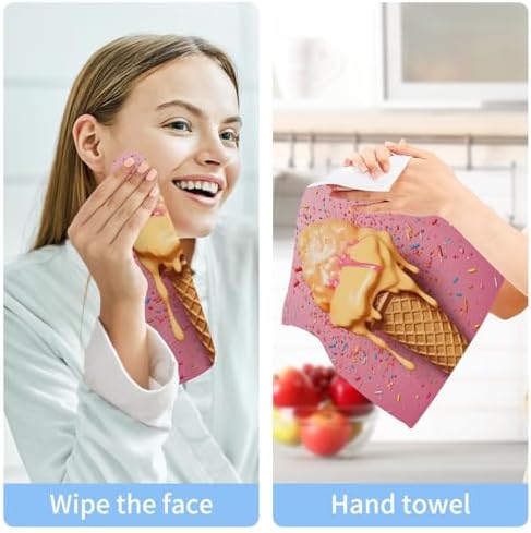 Yettasbin Ice Cream Washcloth 2-Pack