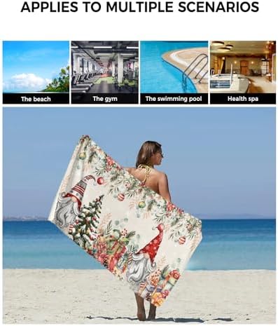 holiday surprisechristmas bath towel set 3-piece