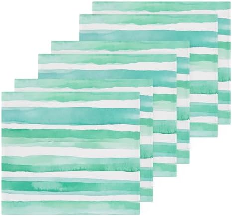 Xigua Green Watercolor Washcloth Set