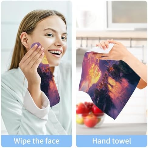 Beautiful Scenery Washcloth 2-Pack