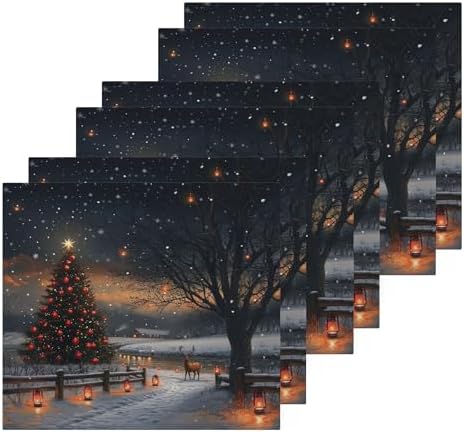Xigua Christmas Tree Washcloth Set for Home Kitchen