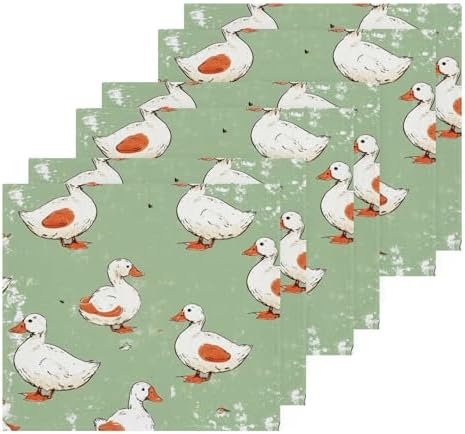 YETTASBIN Cartoon Duck Washcloths 2 Pack 1
