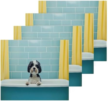 Durable Dog Towels Set for Bathtubs