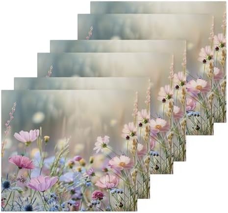High-Quality Wildflower Washcloth Set