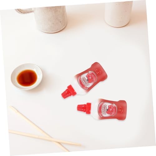Zerodeko Mini Refillable Squeeze Bottles Cook Kitchen Visually