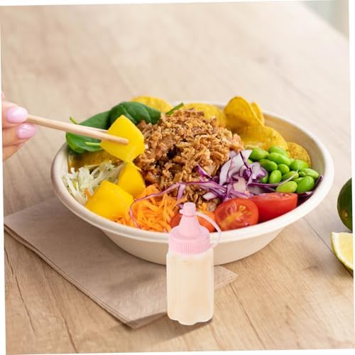 DECHOUSSturdy 4-Piece Cat Claw Squeeze Bottles 60mlEssential Kitchen Storage Gadgets
