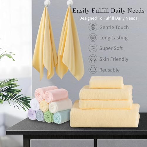 Luxury 4-Piece 100 Cotton Bath Towel Set