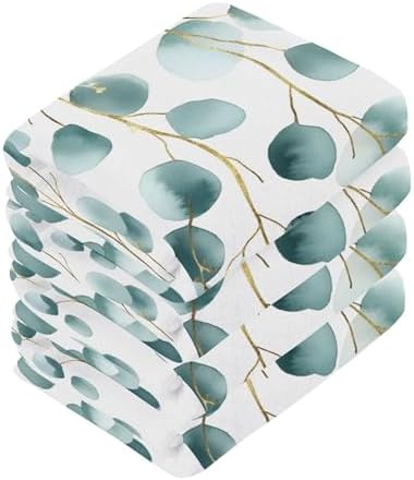 Glow Perfect Eucalyptus Washcloths - Fast Drying Eco-Friendly 2 Pack