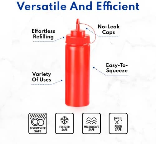 New Star Foodservice Squeeze Bottles Reliable Kitchen Essentials