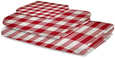 Merry Christmas Microfiber Towels Set for Bathroom