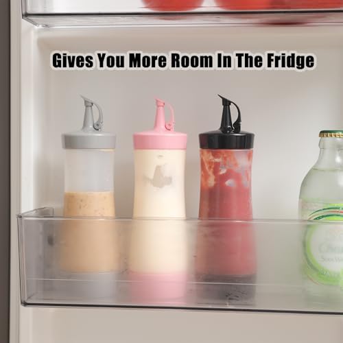 Qiuhome Squeeze Bottle Set for Condiments - 12 oz x8