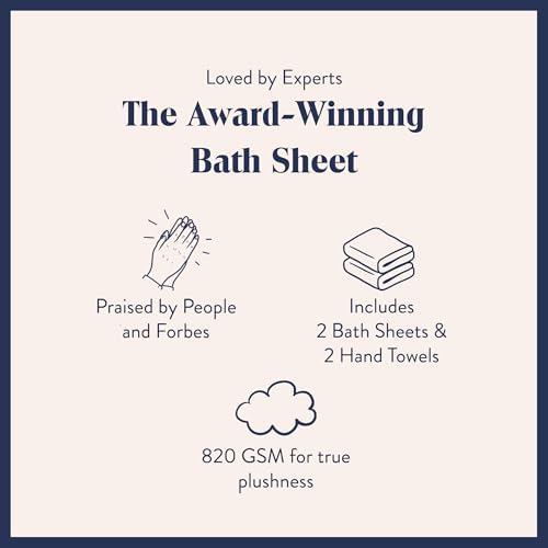 Luxurious Turkish Cotton Bath Sheet Set