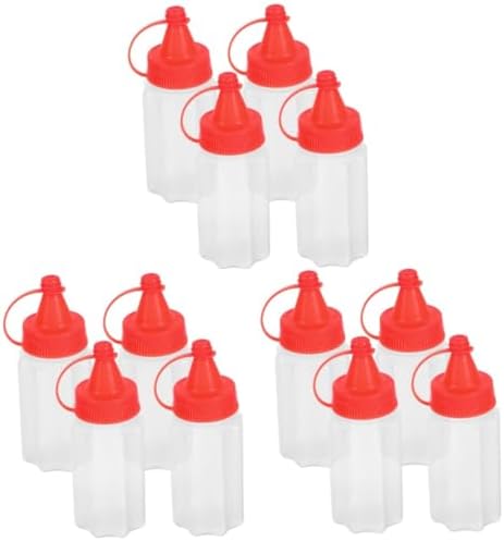12-Piece Mini Ketchup Squeeze Bottles