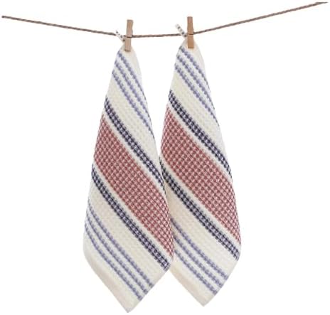 Soft Cotton Washcloth for Daily Use Durable Striped Design