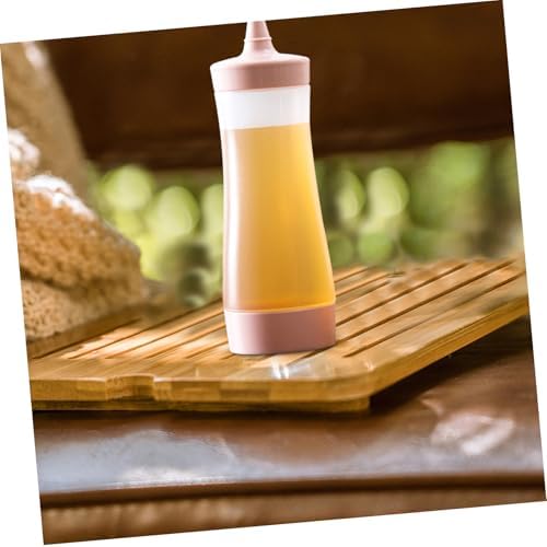 Set of 2 Plastic Condiment Squeeze Bottles Tips
