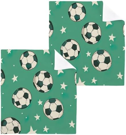 Soccer Stars Xigua Washcloths Set