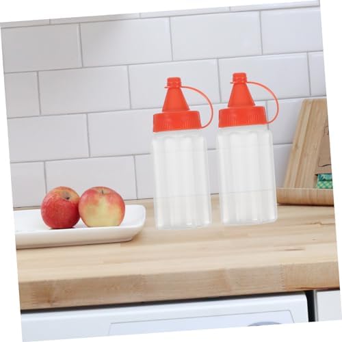 Perfect for Daily Use - Space-Saving Condiment Squeeze Bottles