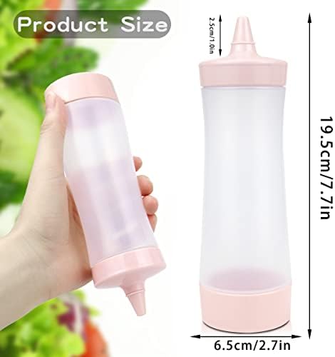 3-Piece Squeeze Bottle Set for Kitchen