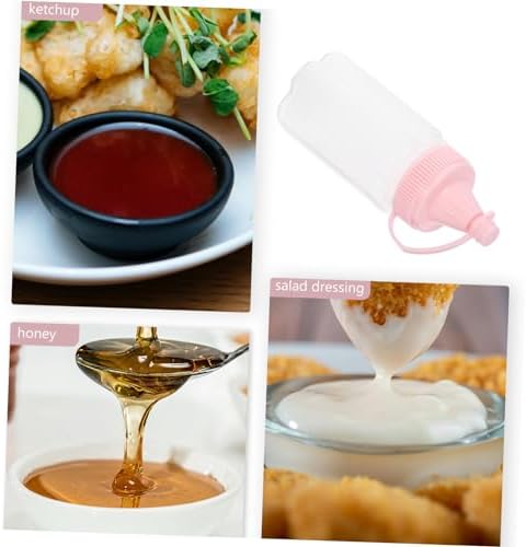 Zerodeko Ergonomic Cat Claw Design Squeeze Bottles for Condiments Sauces