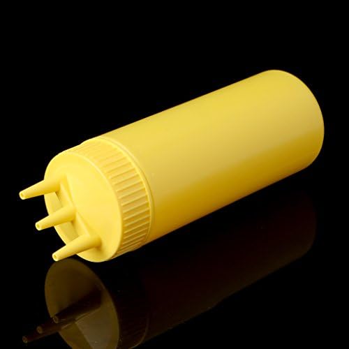 3 Hole Squeeze Bottle Condiment Dispenser