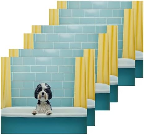 Durable Dog Towels Set for Bathtubs