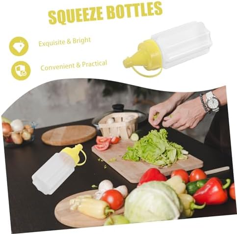 Zerodeko 4-Piece Reusable Squeeze Bottles